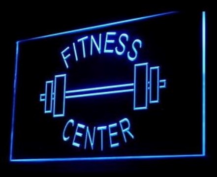 OPEN Fitness Center LED Neon Sign